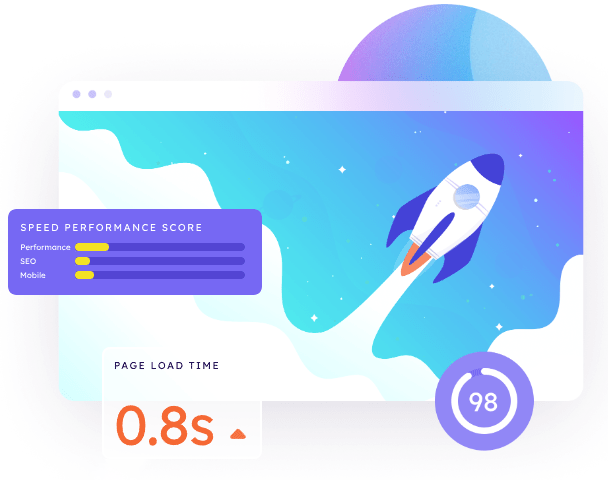Fast page speed